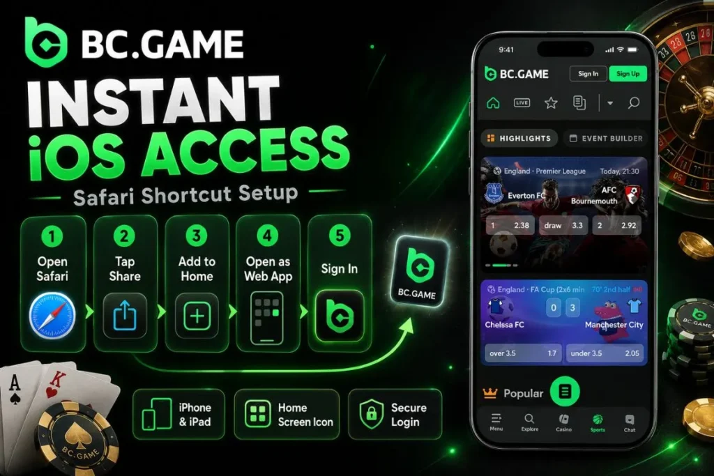 BC Game download iOS