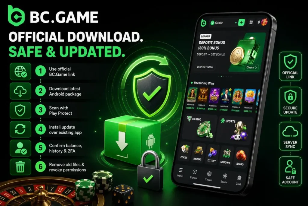 Maintenance, Updates, and Verifying the Official BC.Game Download Link
